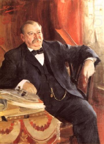Anders Zorn President Grover Cleveland china oil painting image